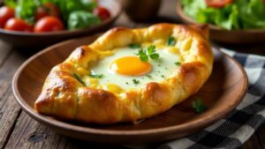 Khachapuri (Käsebrot)