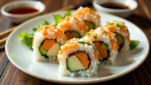 Kimbap - Koreanische Sushi-Rollen