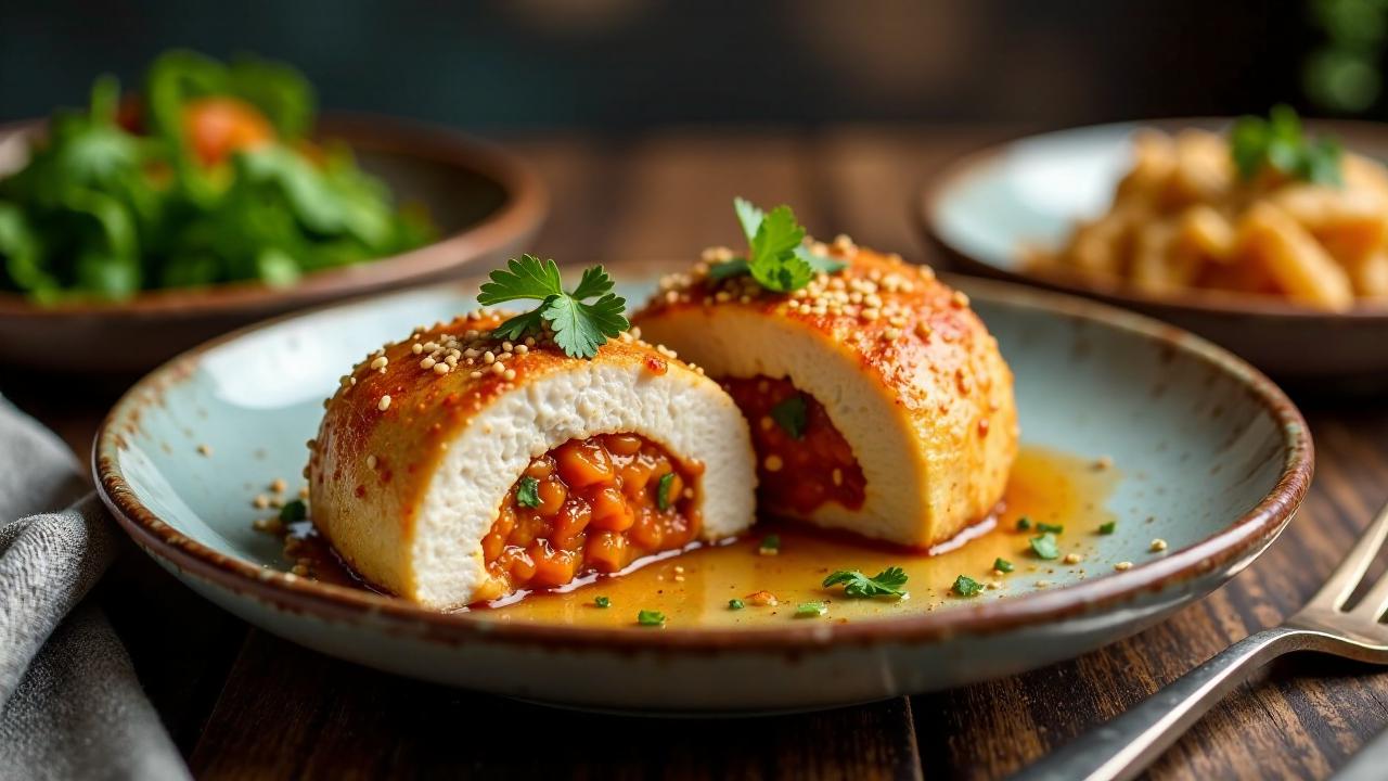 Kimchi-Stuffed Chicken Breast