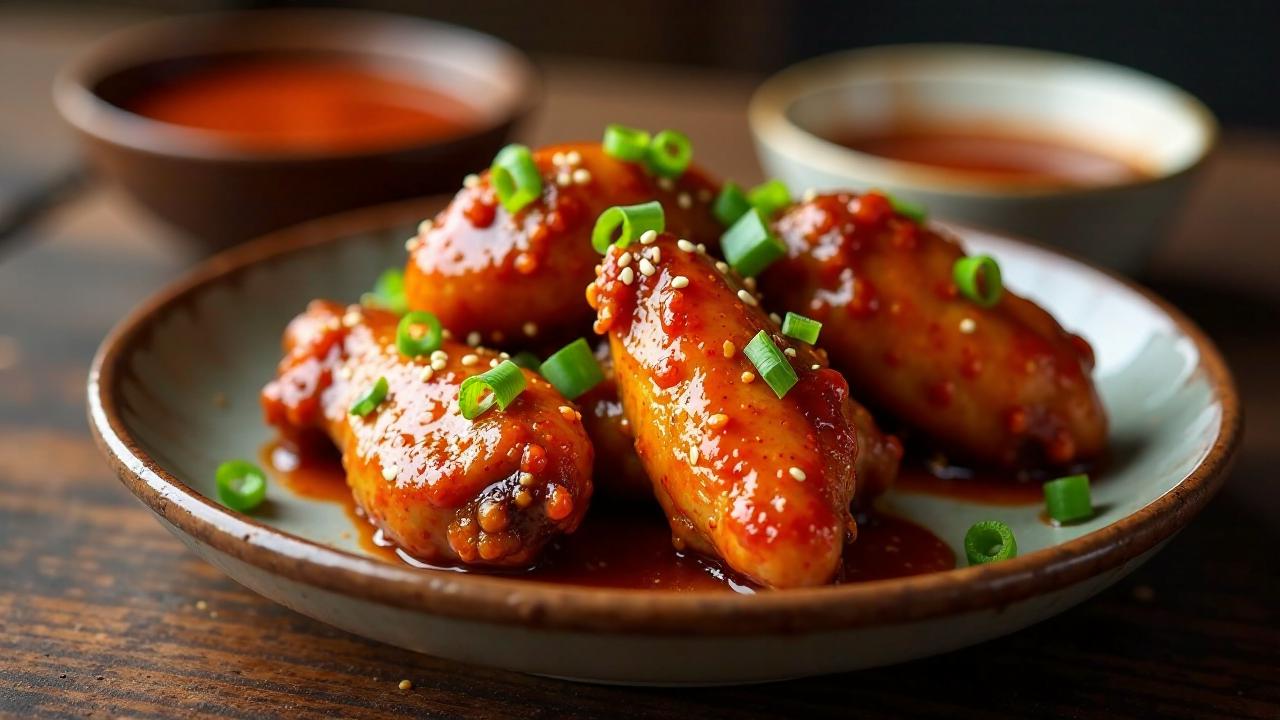 Kimchi Chicken Wings