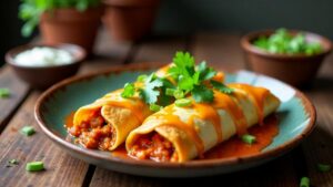 Kimchi Enchiladas