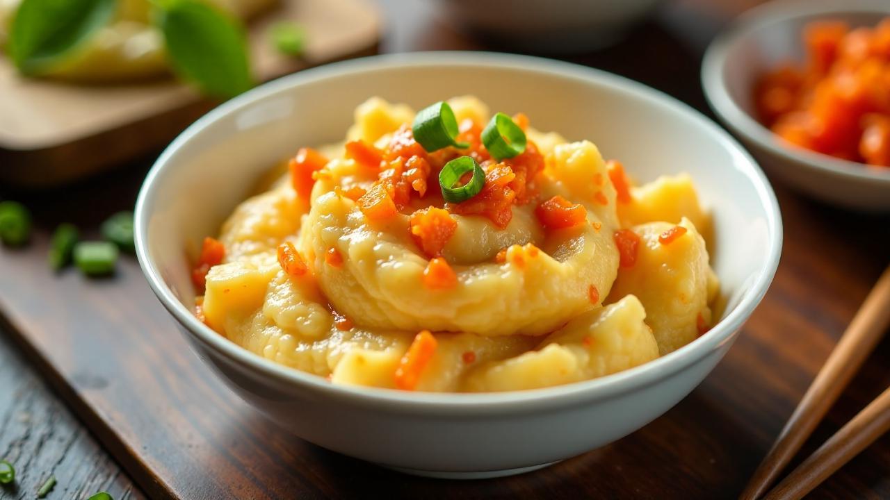 Kimchi Mashed Potatoes