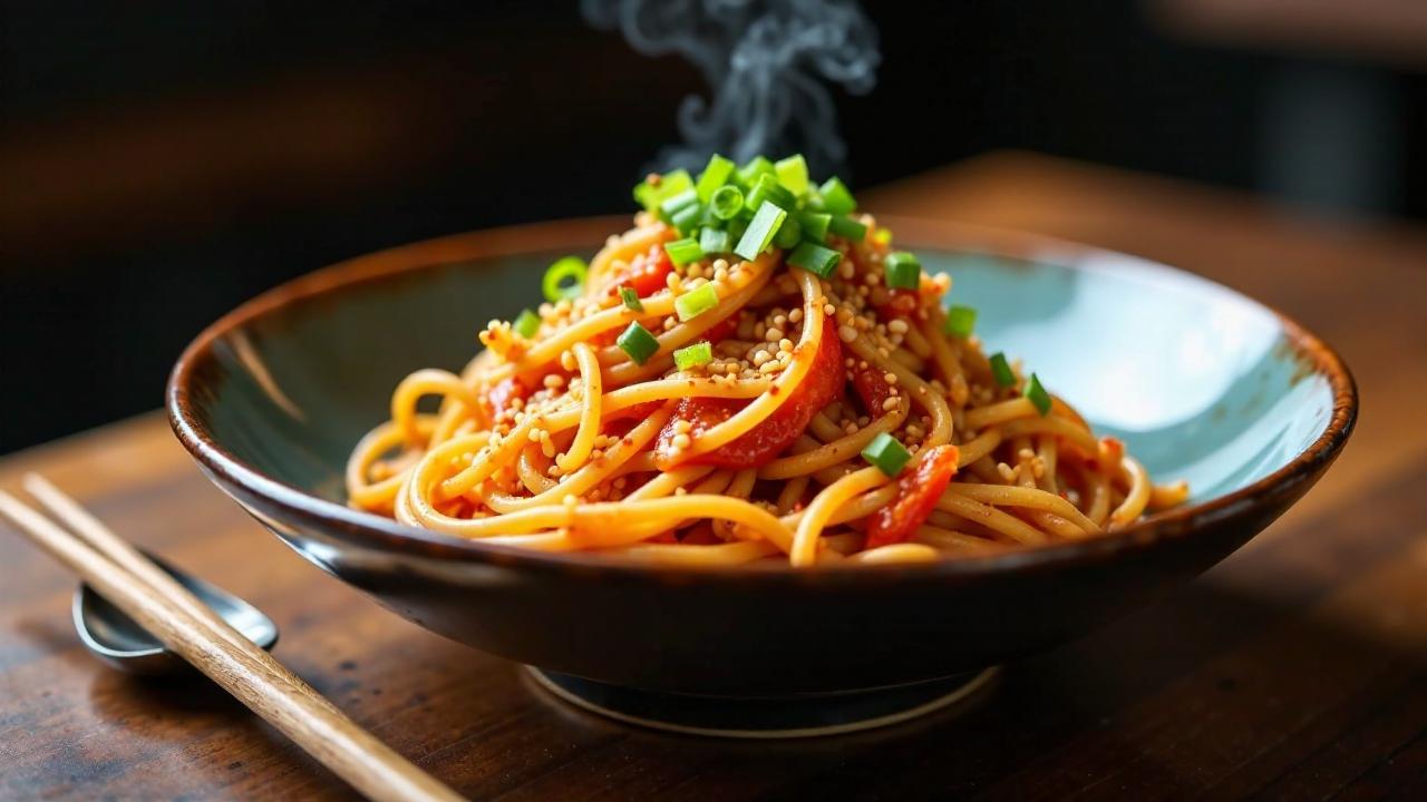 Kimchi Spaghetti