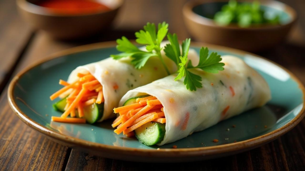 Kimchi Spring Rolls