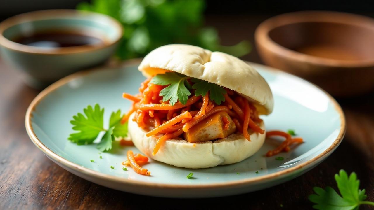 Kimchi Steamed Bun (Bao)