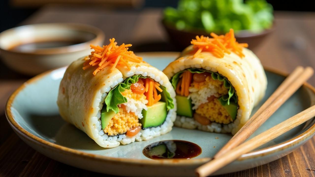 Kimchi Sushi Burrito