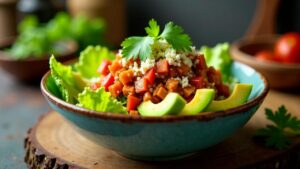 Kimchi Taco Salad