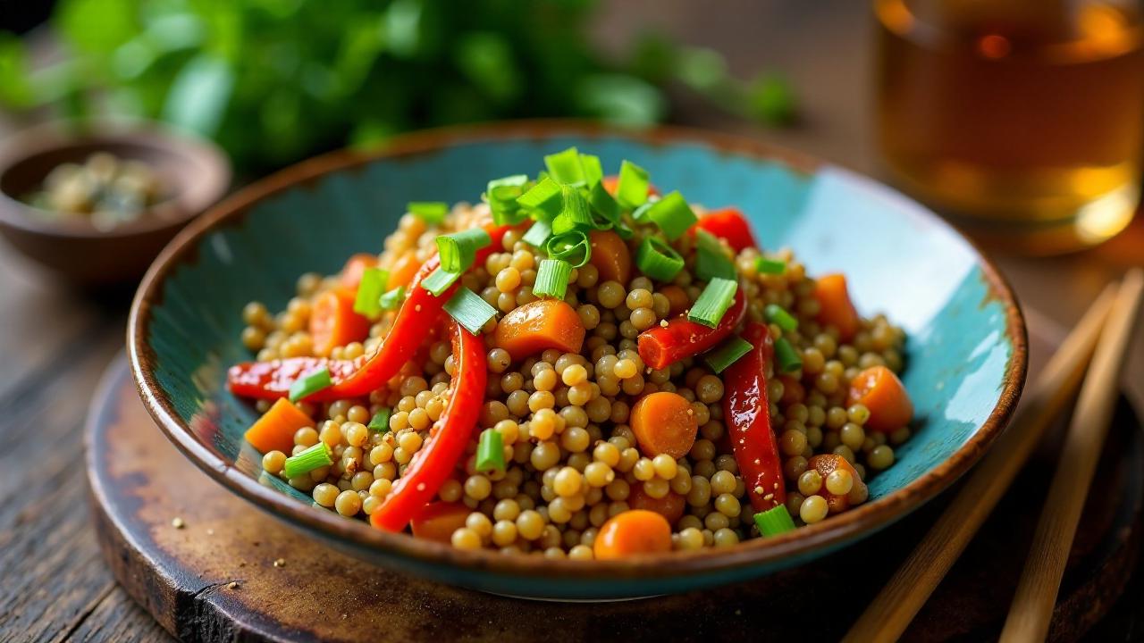 Kimchi and Lentil Stir-Fry