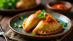 Kina-Empanadas: Gefüllte Taschen mit Seeigelrogen