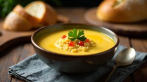 Kina Chowder: Cremige Suppe mit Seeigelrogen