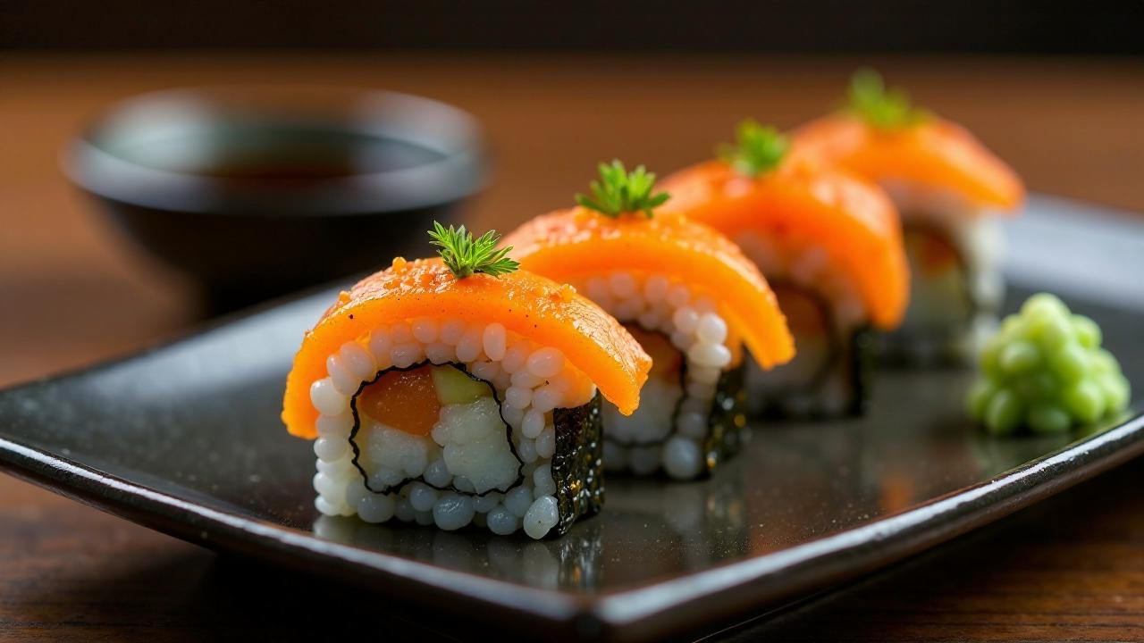 Kina Roe Sushi - Sushi mit Seeigelrogen