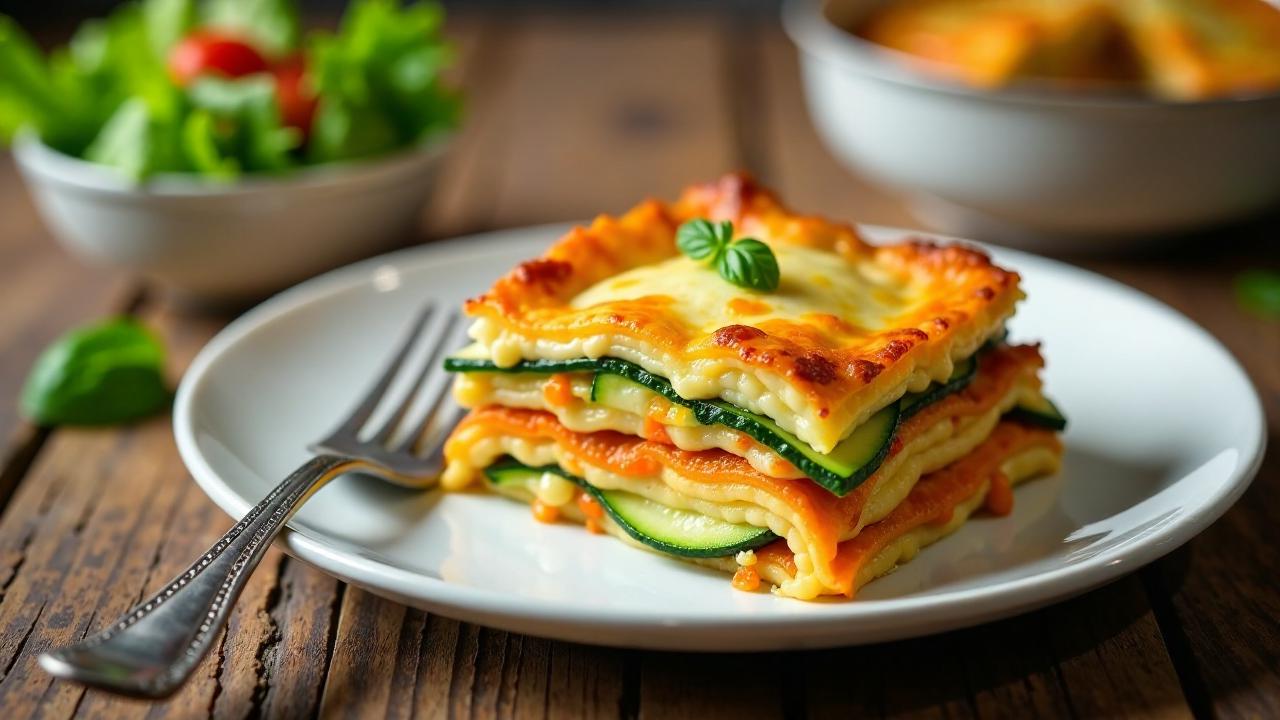 Kinder-Gemüse-Lasagne