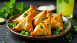 Kinywaji Samosa - Getränkesamosa