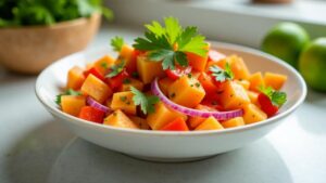 Kiribati Papaya-Salat