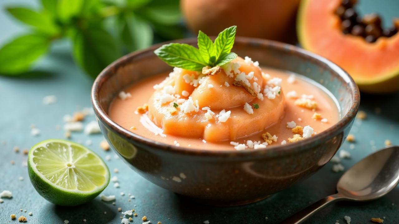 Kiribati Papaya Dessert (Papaya-Kokos-Dessert)