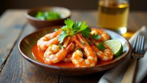 Kiribati Spicy Shrimp