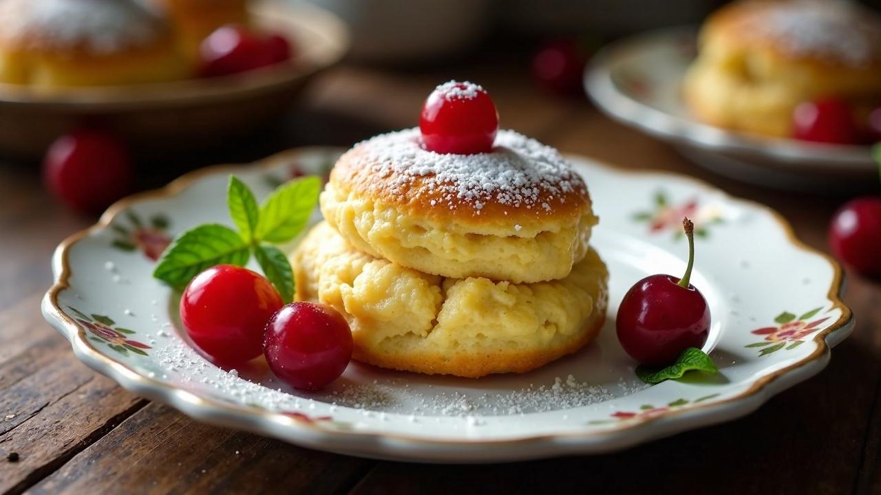 Kirsch-Mandel-Madeleines