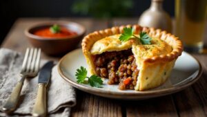 Kiwi-Style Mince Pie - Neuseeländisches Hackfleisch-Pastetchen