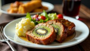 Kiwi Meatloaf - Hackbraten auf neuseeländische Art