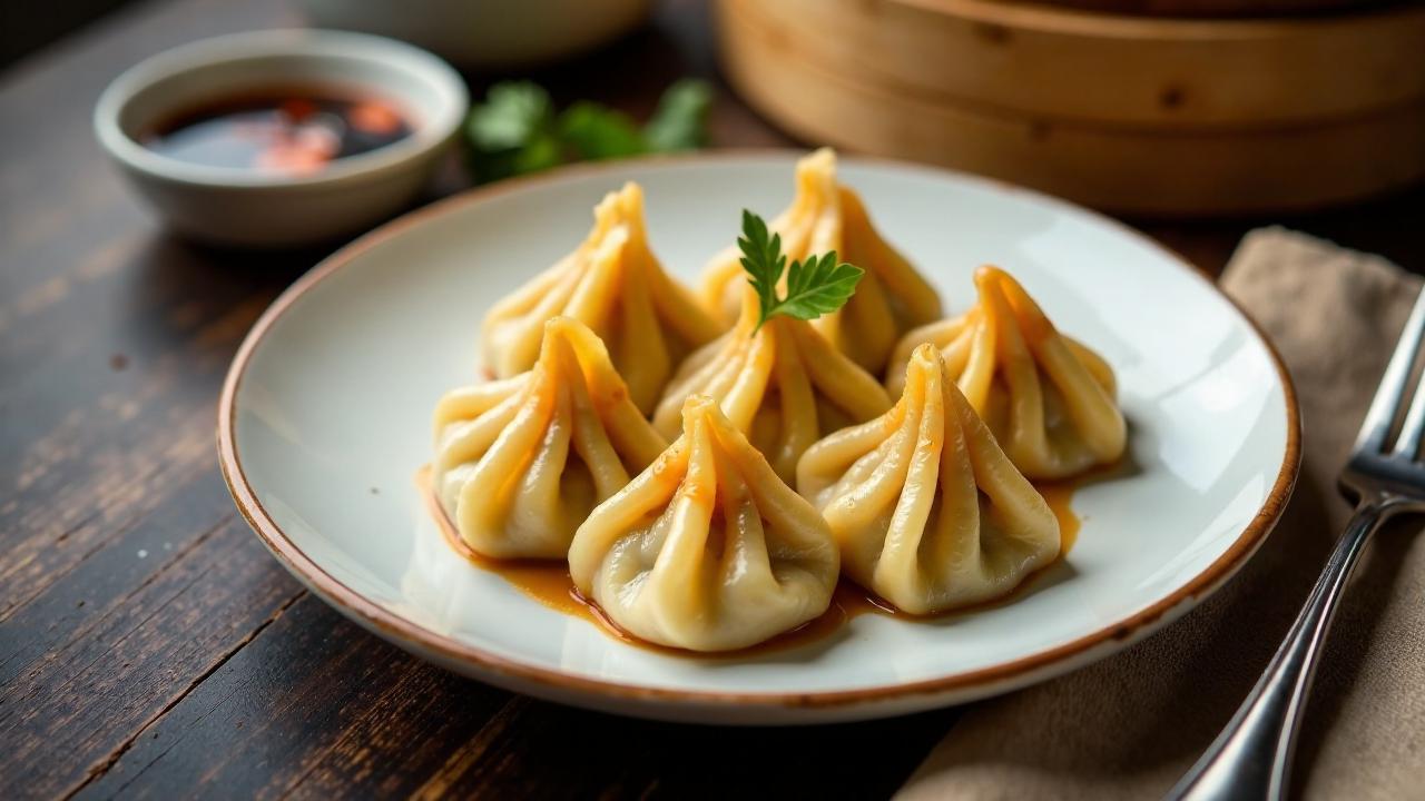 Klassische Chicken Momos