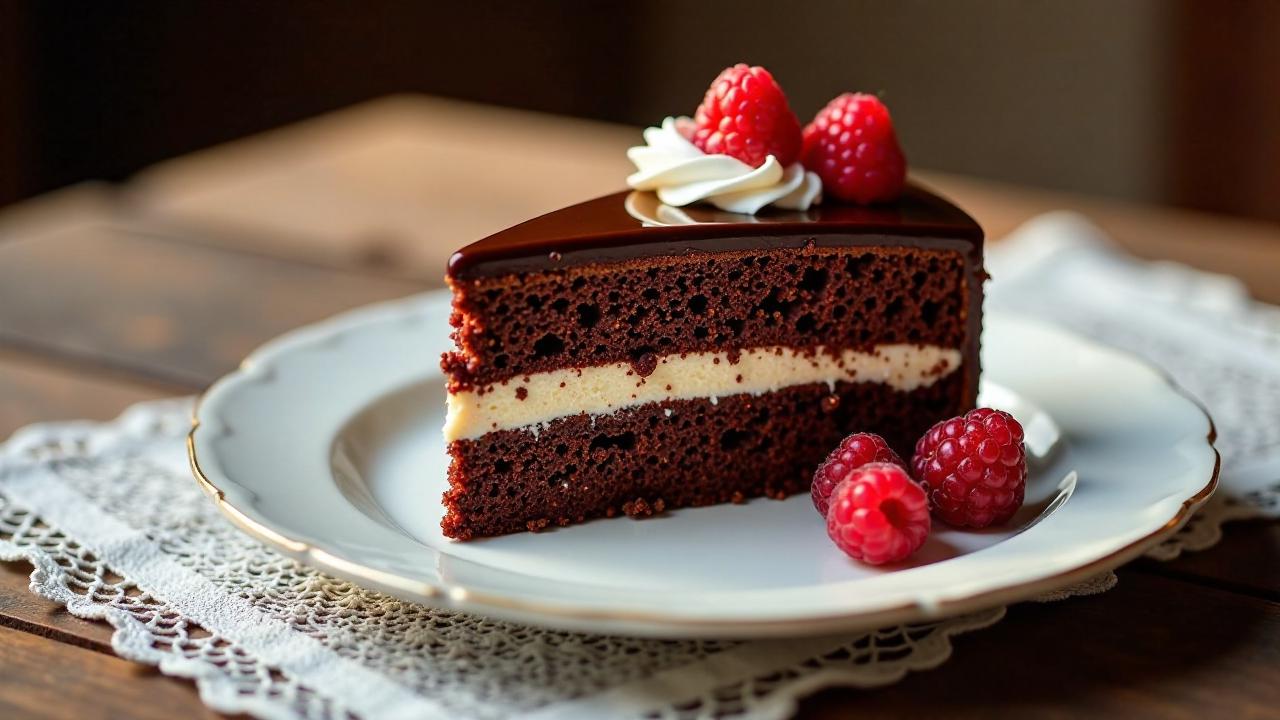 Klassische Sachertorte