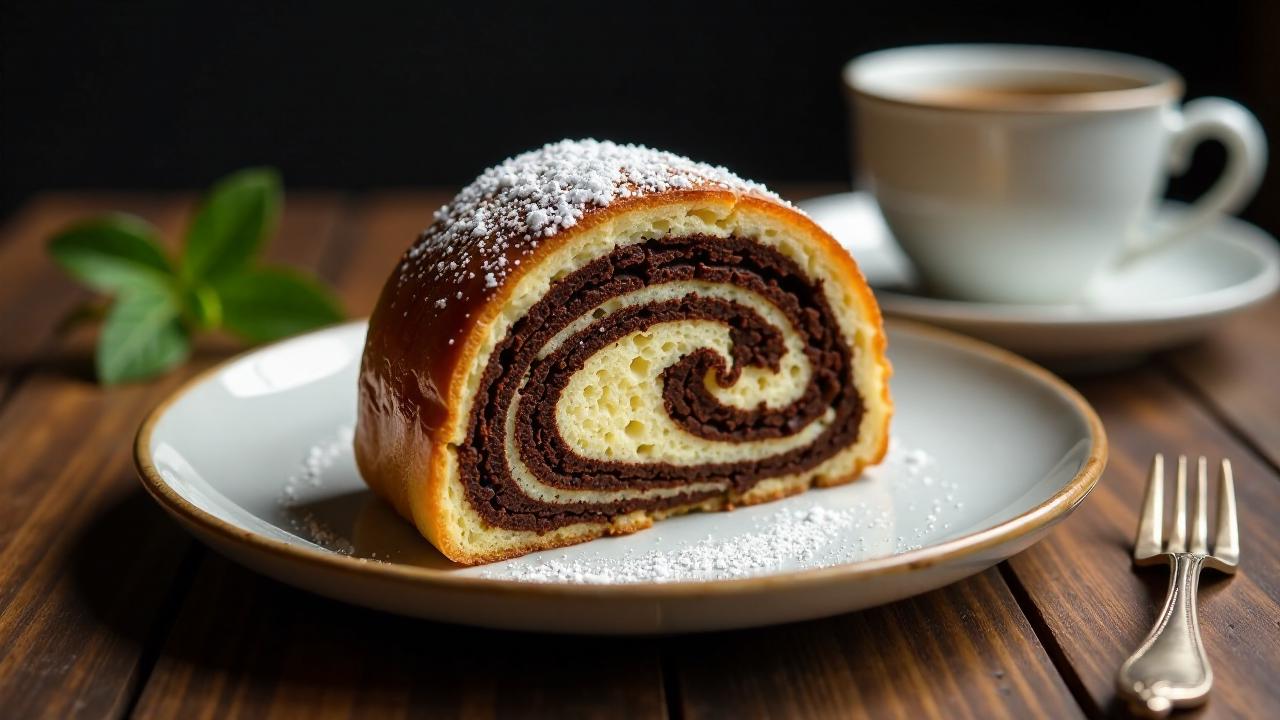 Klassische Schoko-Babka