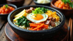 Klassischer Dolsot Bibimbap