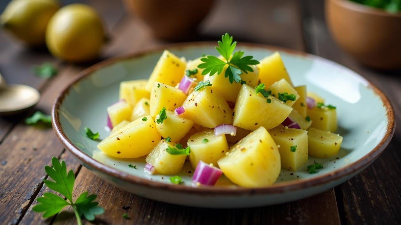 Klassischer Rheinischer Kartoffelsalat