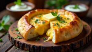 Klassisches Imereti-Khachapuri