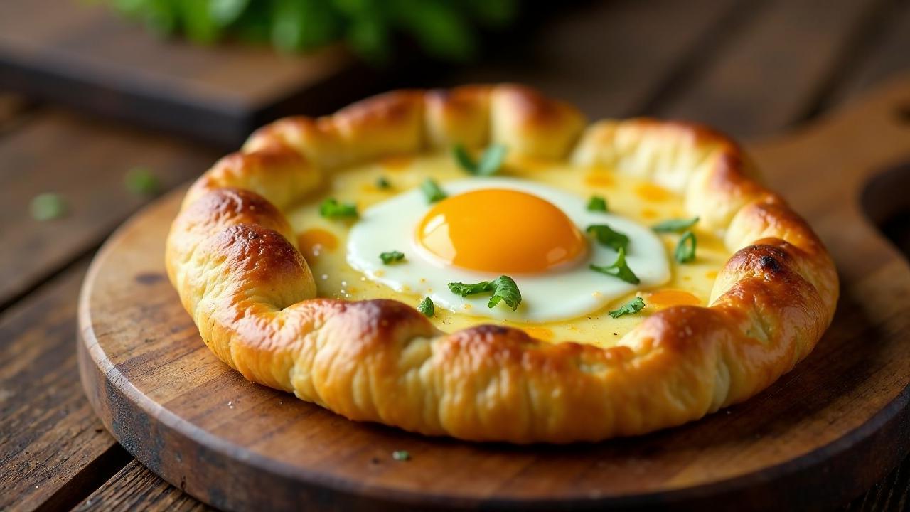 Klassisches Khachapuri