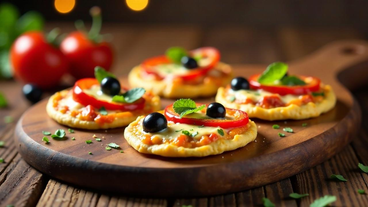 Kleine Tortilla-Pizzas