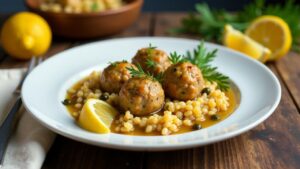 Königsberger Klopse mit Bulgur