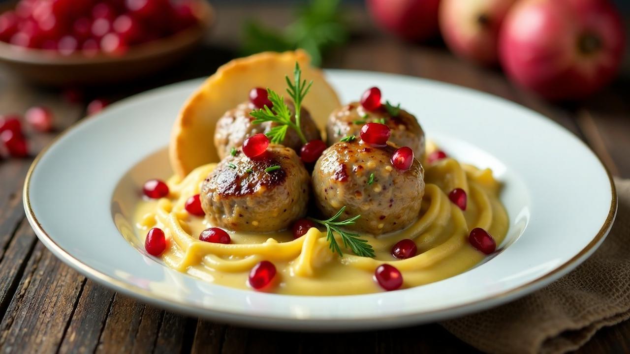 Königsberger Klopse mit Granatapfel