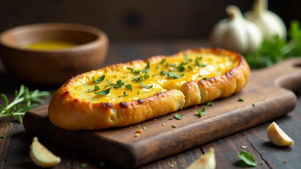 Knoblauch-Parmesan-Brot