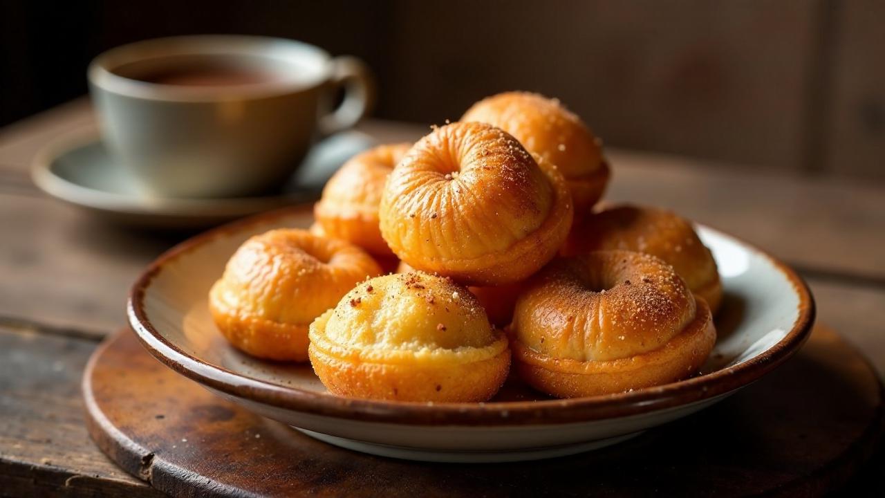 Knusprige Buñuelos de Viento