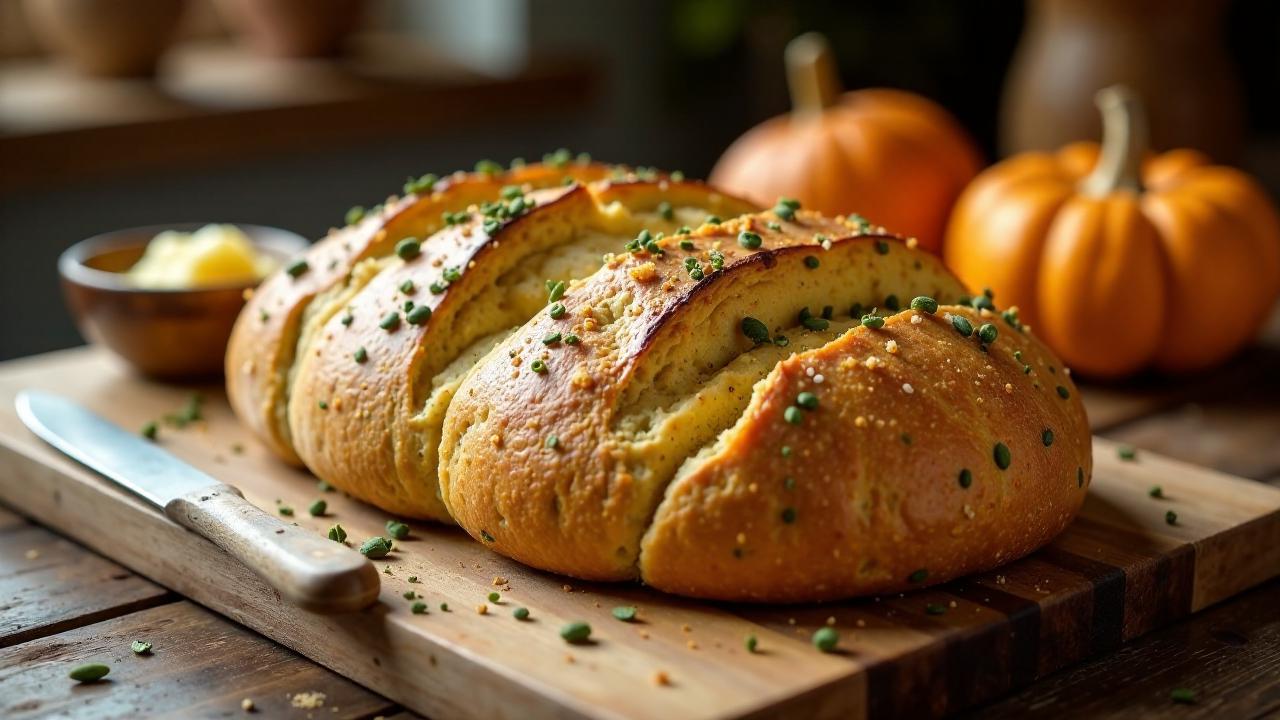 Knuspriges Kürbiskernbrot