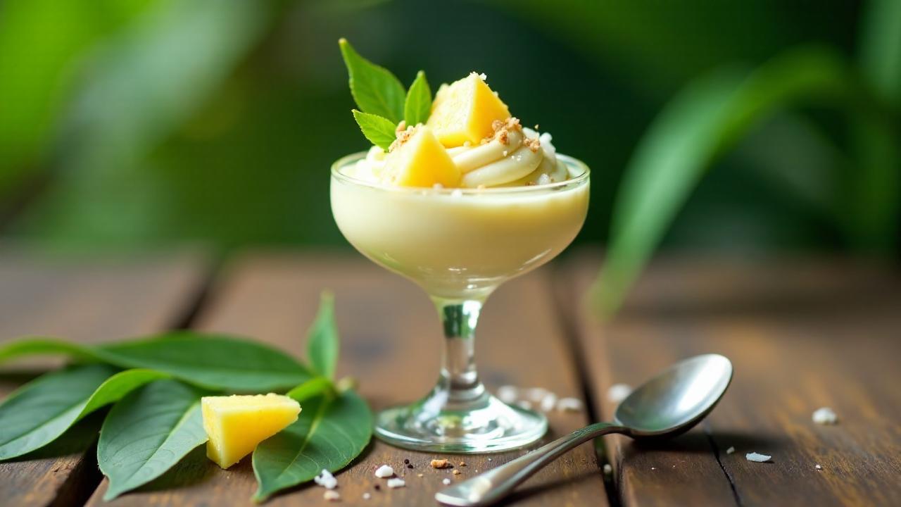 Kokos-Ananas-Mousse