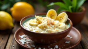 Kokos-Bananen-Porridge aus Fidschi