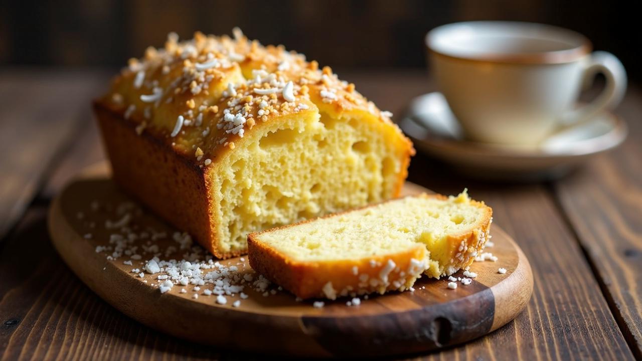 Kokos-Brotfrucht-Brot