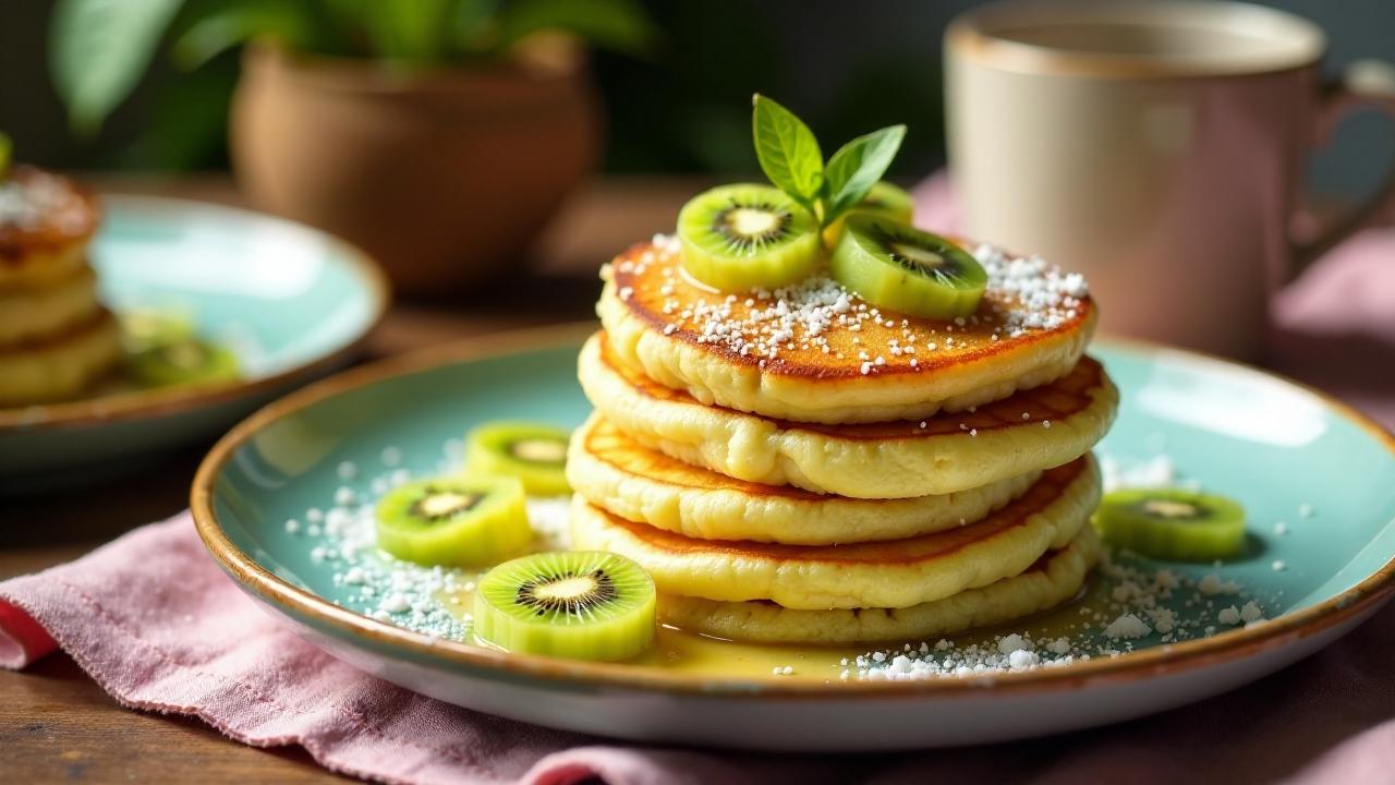 Kokos-Casava-Pancakes