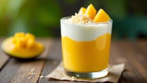 Kokos-Mango-Dessert