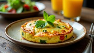 Kokosnuss-Brotfrucht-Frittata