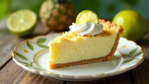 Kokosnuss-Limetten-Pie