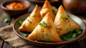 Kokosnuss Samosas