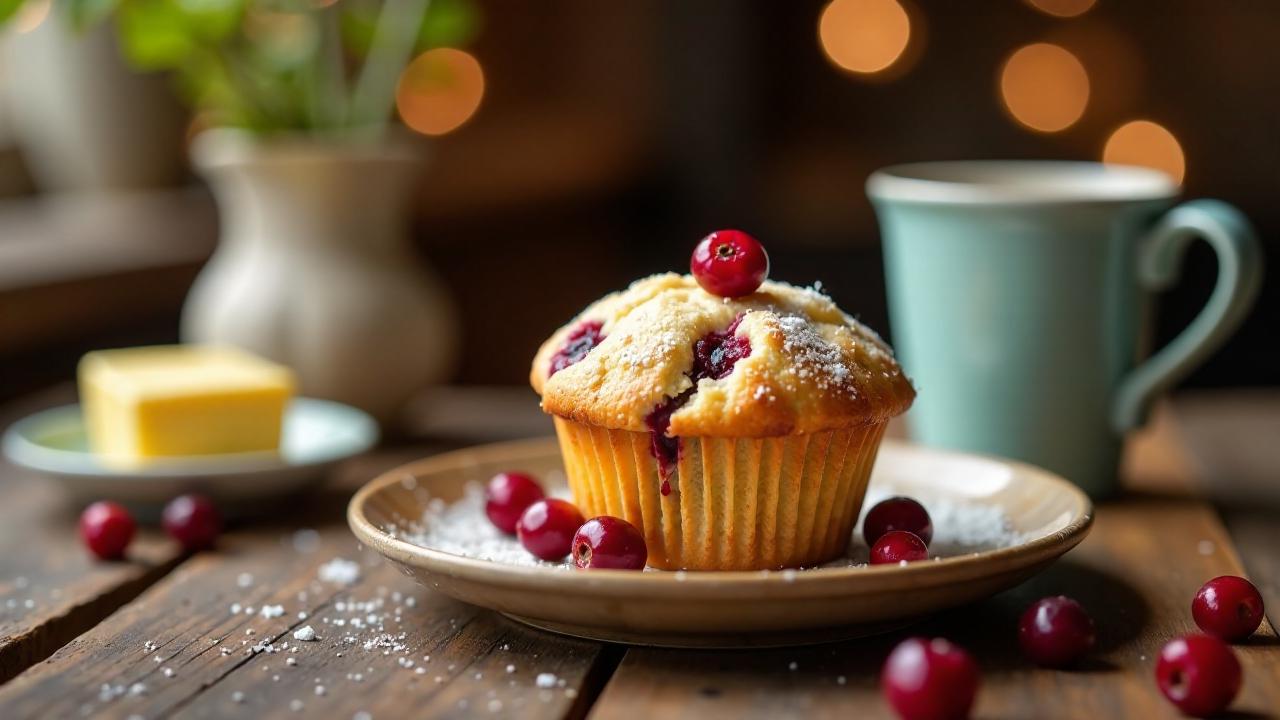 Koloniale Cranberrymuffins