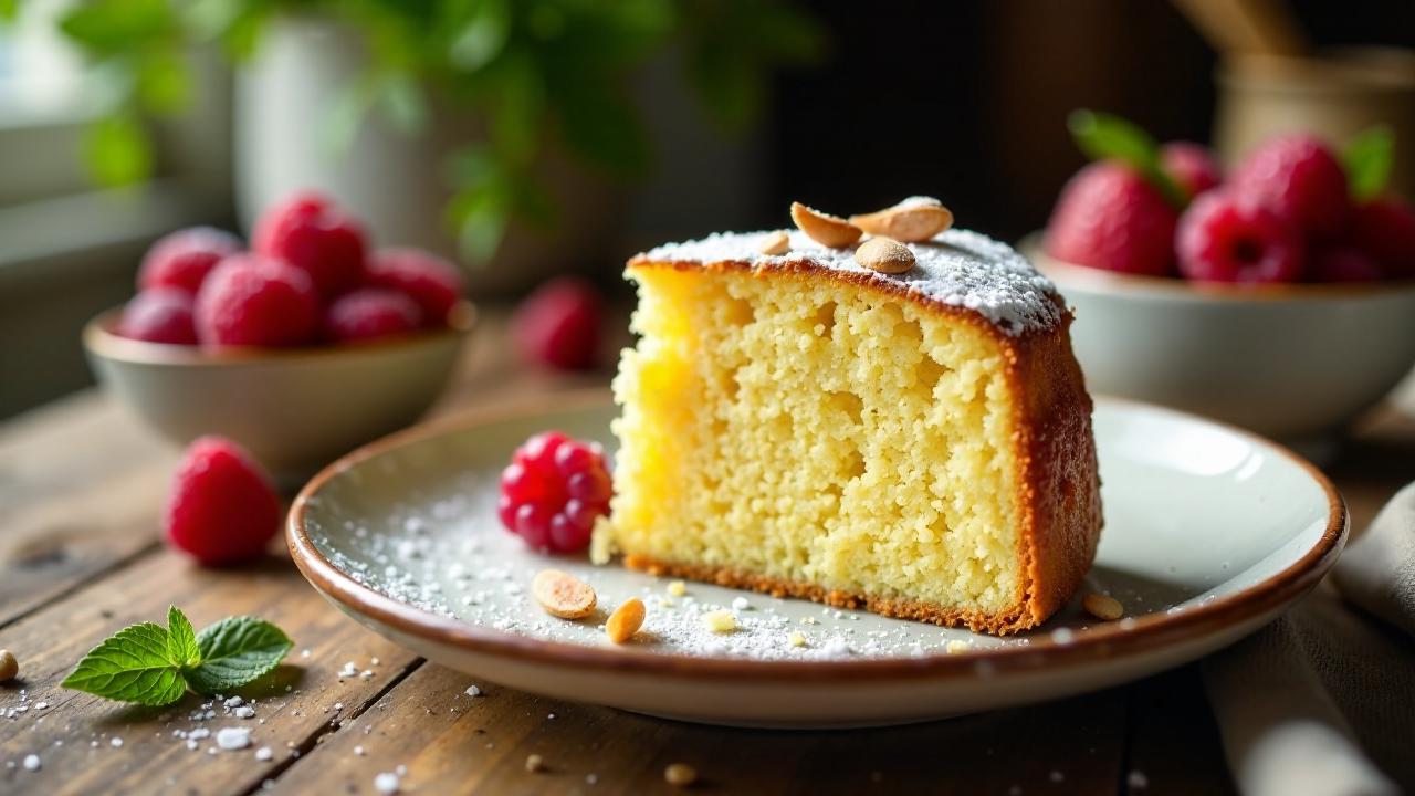 Kolonialer Mandelkuchen