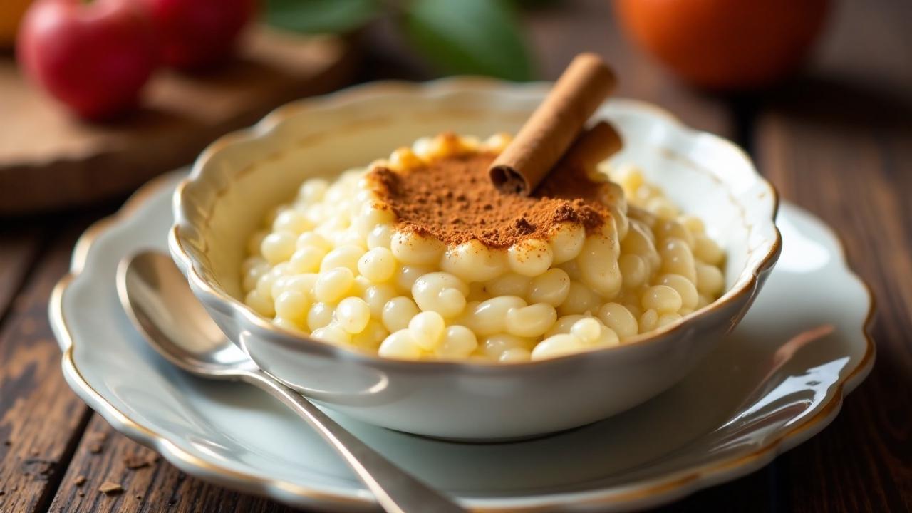 Kolonialer Milchreis mit Zimt