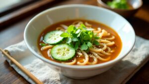 Kongguksu - Sojabohnennudelsuppe