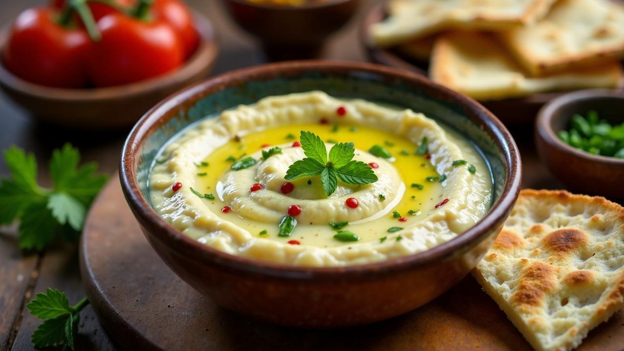 Kopanisti Me Melitzana – Geschlagener Schafkäse mit Aubergine