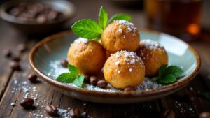 Kopi Tarak: Kaffeekuchen-Bällchen